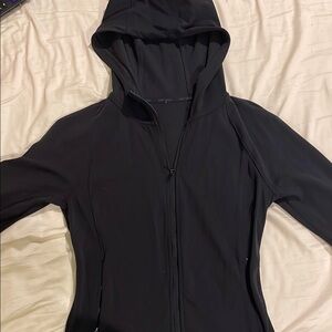 CRZ YOGA Black Technical Zip-Up Jacket